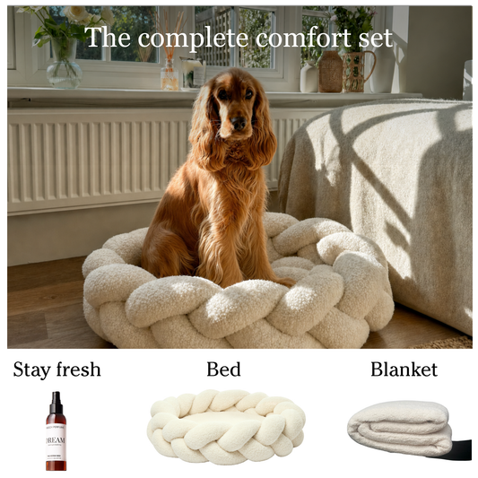 Oatmeal Dog Bed Bundle