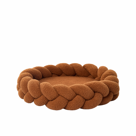 Chestnut Teddy Dog Bed