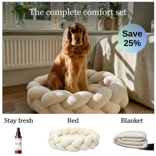 Oatmeal Dog Bed Bundle